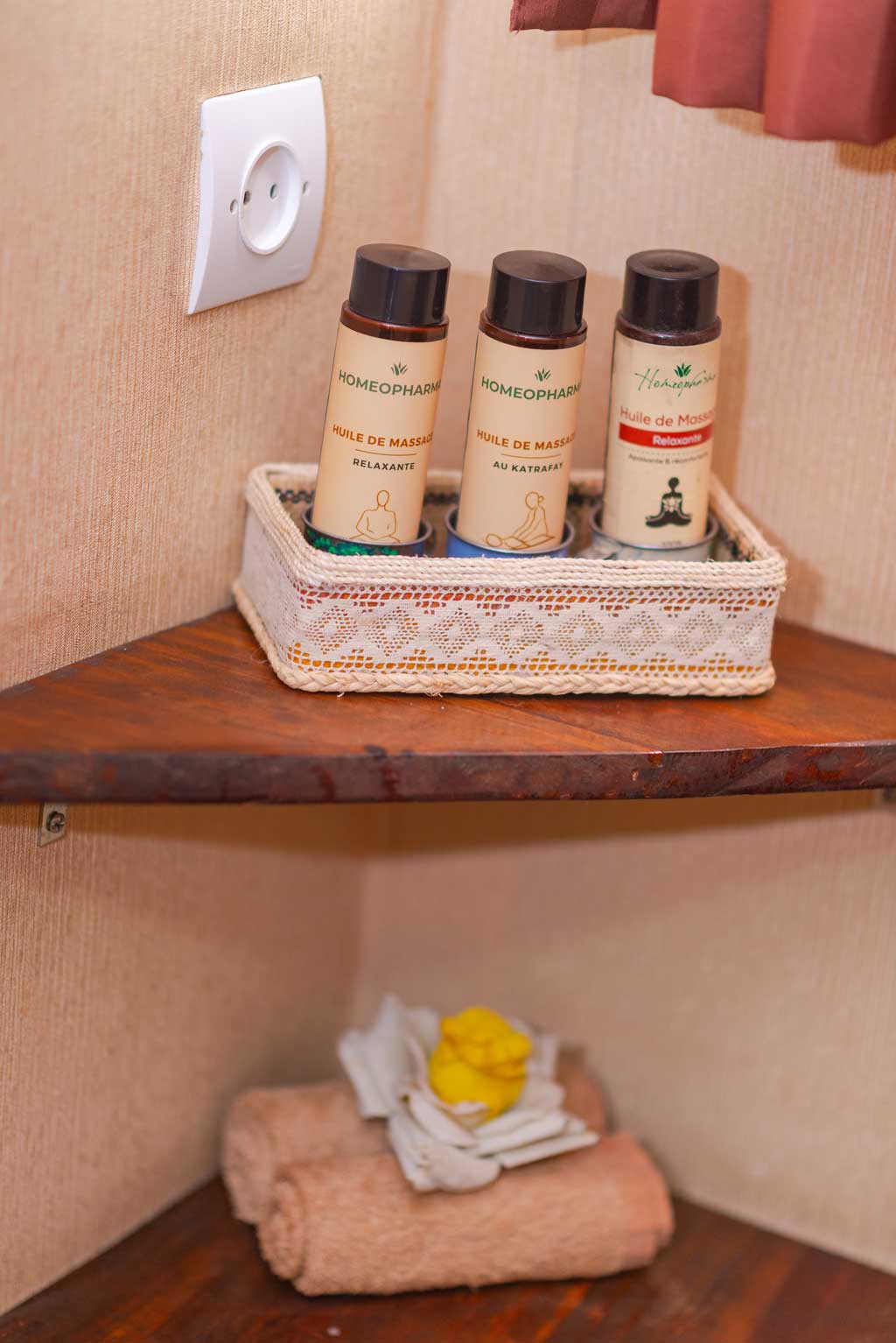 Produits de massage Hotel le Pousse Pousse à Antaninarenina