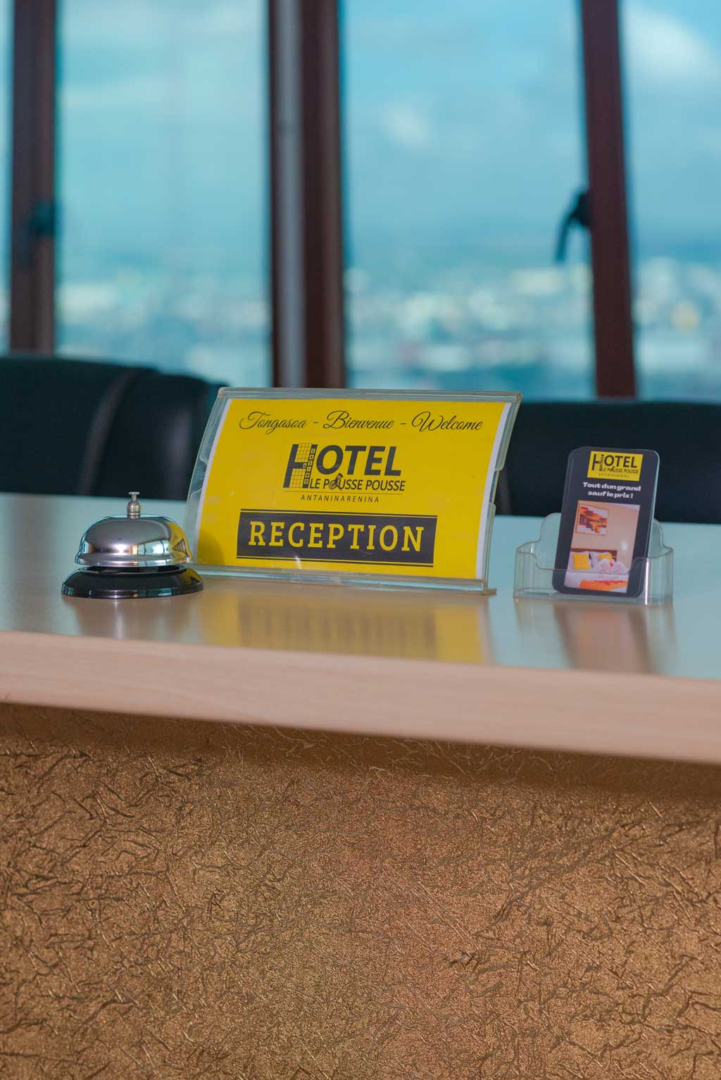 Reception Hotel le Pousse Pousse Antaninarenina